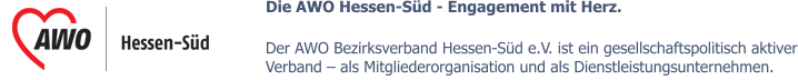 Die AWO Hessen-Süd - Engagement mit Herz. Der AWO Bezirksverband Hessen-Süd e.V. ist ein gesellschaftspolitisch aktiver Verband – als Mitgliederorganisation und als Dienstleistungsunternehmen.
